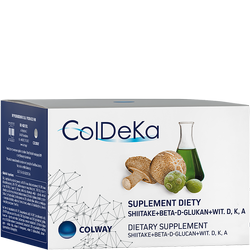 ColDeKa COLWAY - WITAMINA D,K,A, GRZYBY SHIITAKE